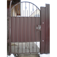 Калитка/ дверь сварная из профнастила №056. Производство: Украина, Одесса