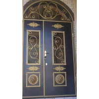 Дверь из металла, кованая дверь №001. Производство: Украина, Одесса