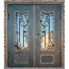 Дверь из металла, кованая дверь №002. Производство: Украина, Одесса