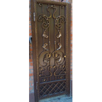 Дверь из металла, кованая дверь №014. Производство: Украина, Одесса