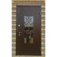 Дверь из металла, кованая дверь №018. Производство: Украина, Одесса