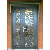 Дверь из металла, кованая дверь №026. Производство: Украина, Одесса