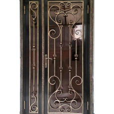 Дверь из металла, кованая дверь №027. Производство: Украина, Одесса