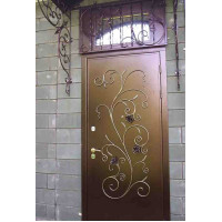 Дверь из металла, кованая дверь №028. Производство: Украина, Одесса