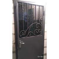 Дверь из металла, кованая дверь №055. Производство: Украина, Одесса
