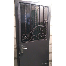 Дверь из металла, кованая дверь №055. Производство: Украина, Одесса