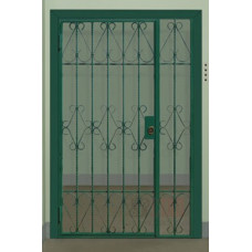Тамбур/ Дверь из металла/ калитка сварная, ковка №021. Производство: Украина, Одесса