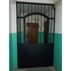 Тамбур/ Дверь из металла/калитка сварная, ковка №104. Производство: Украина, Одесса