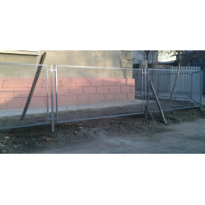 Забор/ограждение из металла сварное, сетка-рабица №031. Производство: Украина, Одесса