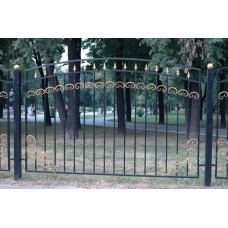 Забор/ограждение из металла сварное, ковка №101. Производство: Украина, Одесса