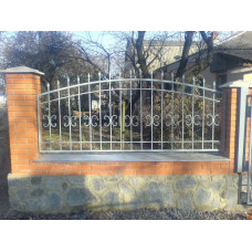 Забор/ограждение из металла сварное, ковка №102. Производство: Украина, Одесса