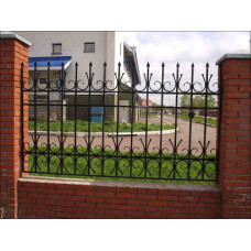 Забор/ограждение из металла сварное, ковка №111. Производство: Украина, Одесса
