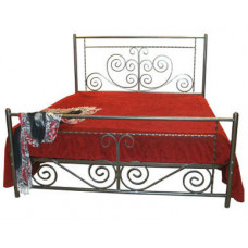 Кованая кровать, художественная ковка №016. Производство: Украина, Одесса