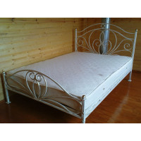 Кованая кровать, художественная ковка №046. Производство: Украина, Одесса