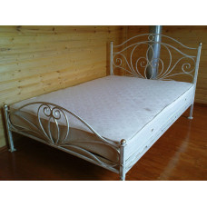Кованая кровать, художественная ковка №046. Производство: Украина, Одесса