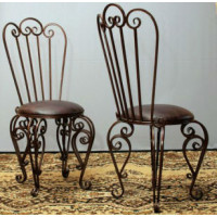 Кованые стулья, художественная ковка №014. Производство: Украина, Одесса