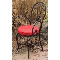 Кованые стулья-кресла, художественная ковка №063. Производство: Украина, Одесса