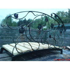 Мостик для сада художественная ковка, под деревянный настил №013. Производство: Украина, Одесса