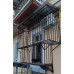 Балконное ограждение, Французский балкон, Решетка на балкон №089. Производство: Украина, Одесса