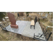 Оградка ритуальная № 084. Производство: Украина, Одесса