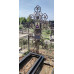 Крест могильный из металла ажурная художественная ковка №021. Производство; Украина, Одесса