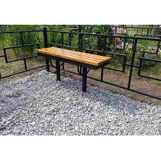 Скамья/лавка на кладбище №008. Производство: Украина, Одесса