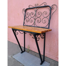 Скамья/лавка на кладбище, ковка №028. Производство: Украина, Одесса