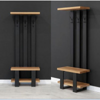 Вешалка в прихожую в стиле Лофт №074. Производство: Украина, Одесса