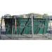 Кованые Ворота металлические с врезанной калиткой, без столбов №022. Производство: Украина, Одесса