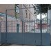 Ворота из металла "глухие" на столбах/в раме №120. Производство: Украина, Одесса