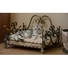 Товары для животных: Кованый лежак, кровать для животных №013. Производство: Украина, Одесса